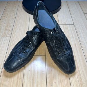 Bruno Magli Men's Black Driving Shoe Style 45M Leather Ingle